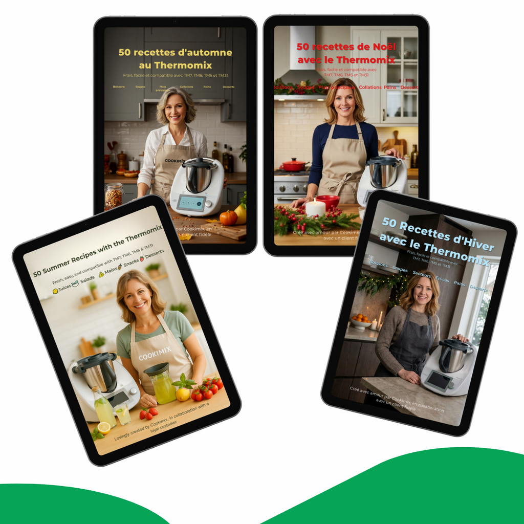 Pakiet 4 darmowych eBooków - 200 Przepisów do Thermomixa