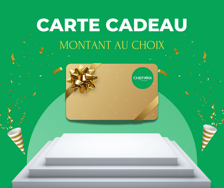 Carte - cadeau CHEFIMIX - Chefimix