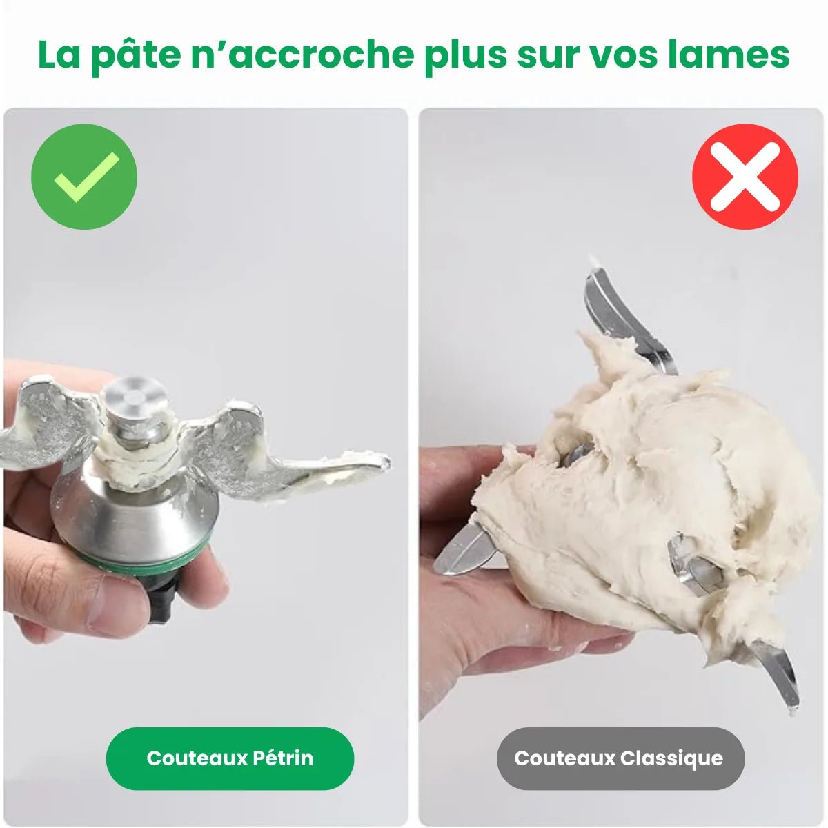 Couteaux pétrin pour Thermomix TM7/TM6/TM5/TM31 - Chefimix